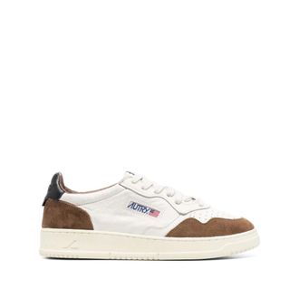 Autry Witte Sneakers voor Stijlvolle Look - Heren - Sneakers - Wit - 40 EU - Leer - Schoenen