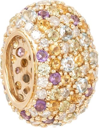 Adina Reyter Iridescent Big Bead in 0.25 Diamond Mixed Stone 14K at Nordstrom