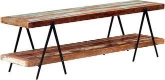 vidaXL Vidaxl - Mueble Para Tv De Madera Maciza Reciclada 160x40x50 Cm