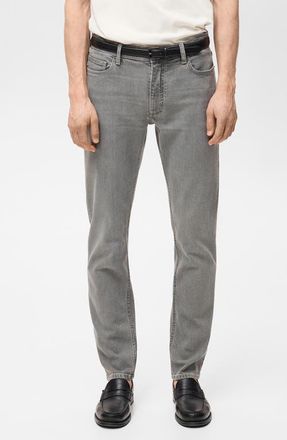 Mango Jan Slim Fit Jeans in Denim Grey at Nordstrom, Size 34