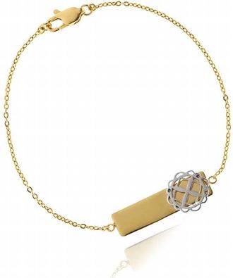 Georgina Jewelry Womens Signature Flower Necklace In Gold