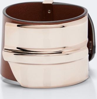 Max Mara Pulsera de piel