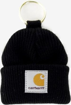 Carhartt Work in Progress Mini Watch Hat Keychain Black