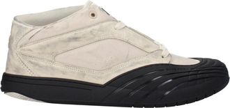 Givenchy Beige Stoffen Sneakers Vintage Stijl - Heren - Sneakers - Beige - 44 EU - Schoenen