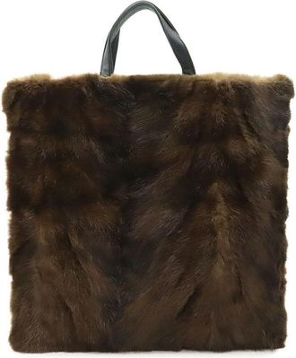 Loewe Fur Tote (Authentic Pre-Loved)