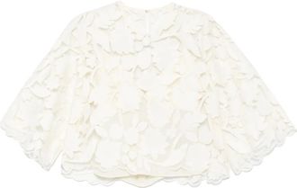 Elie Saab Blusa con ricamo - Bianco