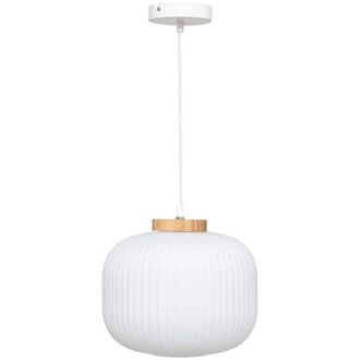 Atmosphera Suspensi&oacute;n De Cristal Travis Blanco D25cm Atmosphera Cr&eacute;ateur DInt&eacute;rieur
