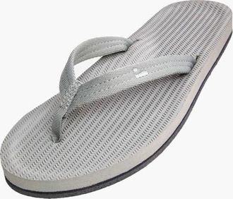 indosole Responsibly-Made Tire Sole Easy Living Flip Flops in Granite at Nordstrom, Size 10