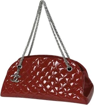 Chanel Pre-owned Shoulder Bags, female, Red, Size: ONE SIZE Pre-owned Vintage Shoulder Bag