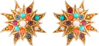 Susan Caplan Vintage 1980s D Orlan Star Swarovski Crystal Clip-On Earrings in Dorlan at Nordstrom