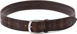 Orciani Leren Riem - Heren - Riemen - Bruin - 100 CM - Leer - Accessoires
