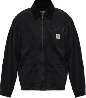 Carhartt Work in Progress OG Detroit Jacket - - Jackets - Uomo - Nero - L