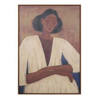 Atmosphera Lienzo Pintado Aicha 70x100cm - Atmosphera Cr&eacute;ateur DInt&eacute;rieur