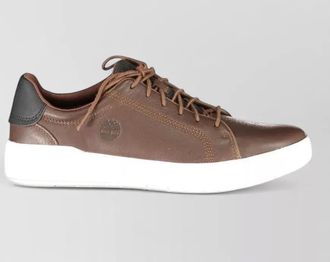Timberland leather lace-up sneakers