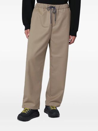 OAMC drawstring track pants - men - Wool/Polyester - S - Neutrals