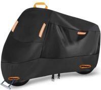 OEM Adecuado Para Lntyq - Funda Impermeable Para Motocicleta Fabricada En Tela Oxford 210d - Tama&ntilde;o Xxl 245 X 105 X 125 Cm - Protecci&oacute;n Contra El Sol Y El