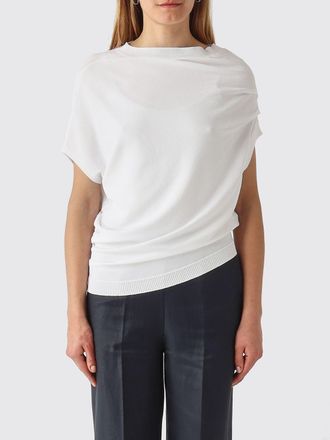 Liviana Conti Top in viscosa drappeggiato Liviana Conti