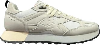 Sun 68 Jaki 2.0 Nubuck - Heren - Sneakers - Wit - 43 EU - Leer - Schoenen