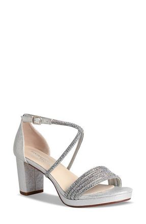 Touch Ups Tabbie Sandal in Silver at Nordstrom, Size 9.5