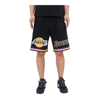 Pro Standard Pro Standard Los Angeles Lakers Classic Chenille Shorts in Black Men