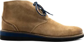 Martin Dingman Mens Blue Ridge Suede Chukka Boot In Khaki