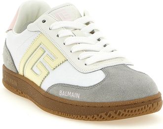 Balmain Womens Multicolor Polyamide Low Top Sneakers