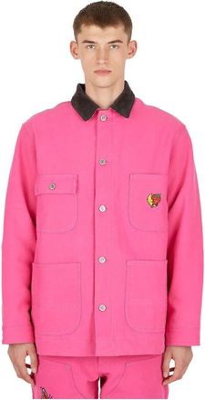 Sky High Farm Jassen - Heren - Zomerjassen - Roze - L - Katoen - Jassen