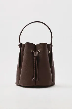 Melie Bianco Laguna Cinched Vegan Leather Bucket Bag