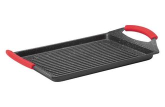 Lacor Placa Grill Lacor Lisa Eco Pietra Aluminio 34x26 Cm