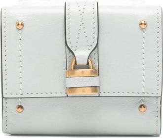 Chlo&eacute; Paddington leren portemonnee - Blauw