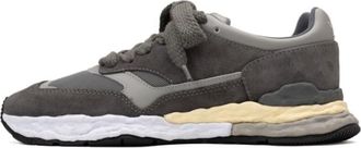 Miharayasuhiro GEORGE OG Sole Mix Material Low-top Sneaker Grey A10FW701-GRY