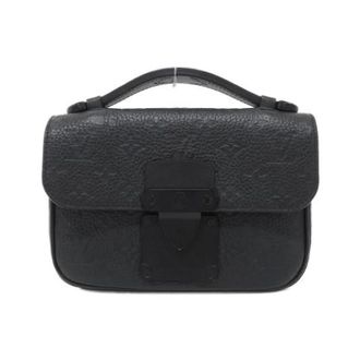 Louis Vuitton Pre-owned Taurillon Monogram S Lock Sling Bag - Dames - Pre-owned - Zwart - Maat: ONE Size