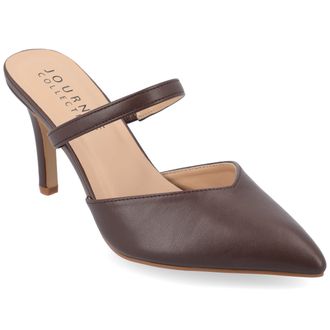 Journee Collection Collection Womens Narrow Width SuperNatural Tru Comfort Foam YVON Pumps Cool Shades