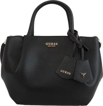 Guess Amorette Satchel - Dames - Handtassen - Zwart - ONE Size - Tassen