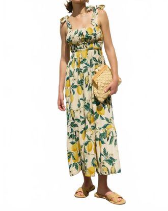 Dress Forum Vintage Lemonade Maxi Dress In Floral
