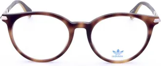 adidas Unisex Brown Round Eyeglass Frames OR5073