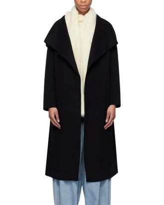 Mackage Wool & Leather Wrap Coat