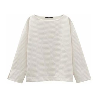 someday Uvienna Long Sleeve Top - Dames - Tops - Wit - Maat: L Poliester