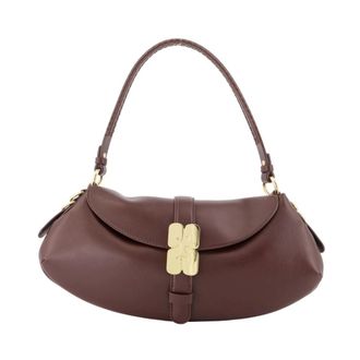 Ganni B-Kat Bag - female - Ganni - Shoulder Bags - Brown - ONE SIZE - Bags