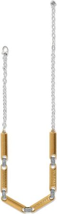 Brighton Womens Meridian Geo Collar Necklace In Gold
