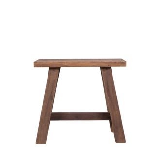 Meubles et Design Taburete de teca H45cm - Natural