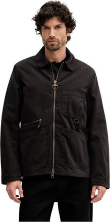 Barbour Cove Jacket - Heren - Zomerjassen - Zwart - XL - Katoen - Jassen