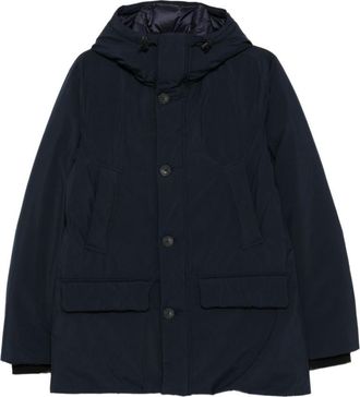 Woolrich Navy Blue Hooded Jacket