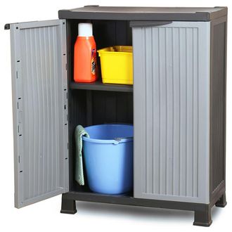vidaXL Armario De Pl&aacute;stico 68x39x92 Cm Vidaxl