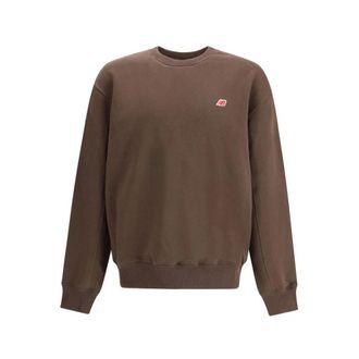 New Balance Uomo, Felpe, Marrone, XS, new