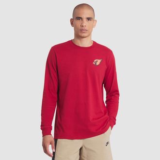Nike Arizona Cardinals Rivalries Collection Essential Nike Mens NFL Long-Sleeve T-Shirt in Red | NKAC6ED9C-8U0