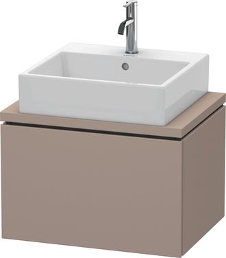 Duravit Consola Baja L-cube 400x620x477mm Basalto Mate