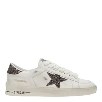 Golden Goose Sneakers, female, White, Size: 11 US Stardan Sneaker