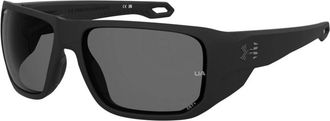 Under Armour Attack MD 003 Zonnebril - Heren - Zonnebrillen - Zwart - 60 MM - Accessoires
