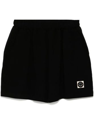 Joshua Sanders Piquet smiley shorts - Zwart
